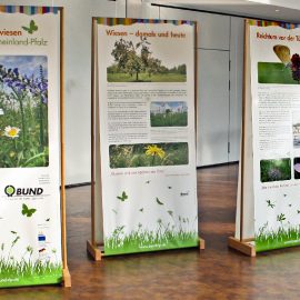 Wanderausstellung „Wiese” des Bunds für Umwelt und Naturschutz Deutschland e. V. (BUND)